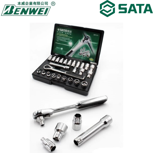 Benwei Tool & Machinery | Auto Equipment - SATA 09131 25PCS 1/4" DRIVE ...