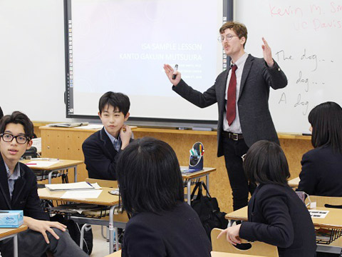 ネイティブ教員による授業の様子