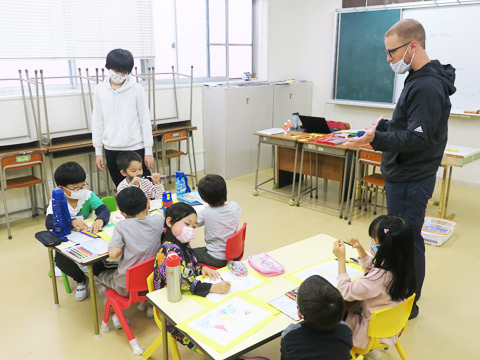 幼稚園年少～年長クラスのようす