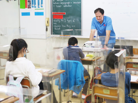 小学3~6年生クラスのようす