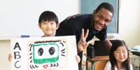 英語を楽しもう!CISのサタデースクールに潜入