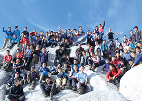 男子部登山