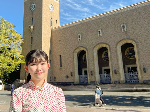 早稲田大学 社会科学部 社会科学科3年のKさん