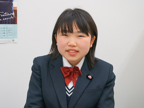 中学3年生の藤田さん