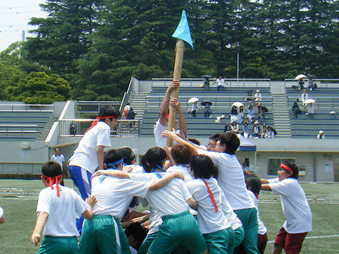 体育祭のようす