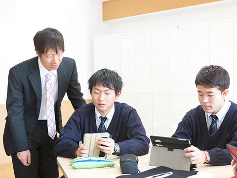 コース選択で自分自身と向き合う生徒たち