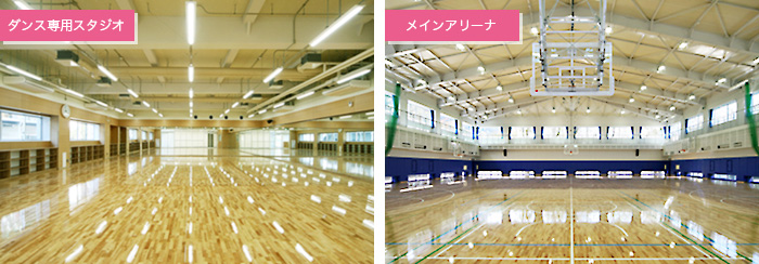 ダンス専用スタジオ・メインアリーナ