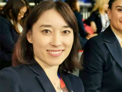 器械体操部顧問:佐野 吉見先生
