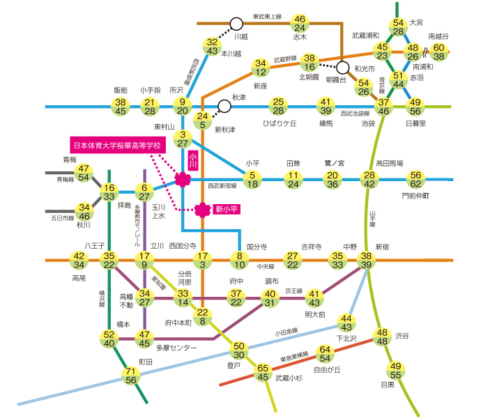 アクセスマップ