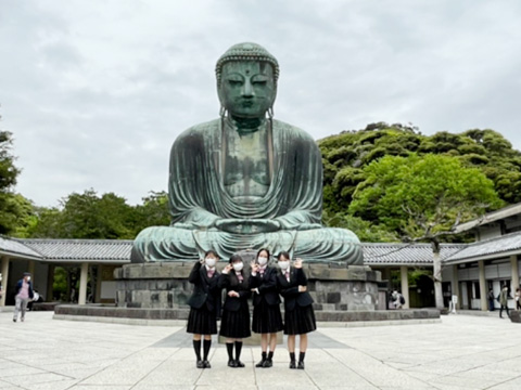 3年生の鎌倉研修