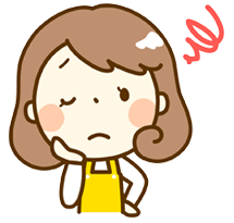 肌トラブルに悩むお子様のお母さんのイメージ