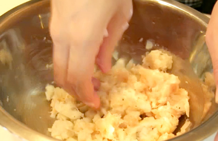 れんこん団子の生姜スープ作り方2