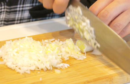 サバ缶ハンバーグ作り方1