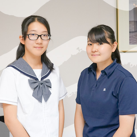 DDコース 高校1年生 小林さんと今井さん