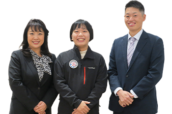 中澤先生、武善先生、下川先生