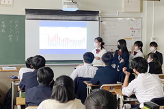 駒込中学校・高等学校 授業の様子