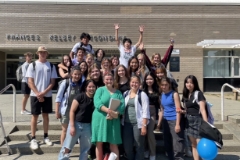 留学先でのクラスメイトとの1枚。様々なバックグラウンドを持ったクラスメイトから多くのことを学びました。