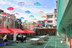 6月に合唱祭、9月に体育祭、10月に文化祭を実施しています。いずれの行事も、企画から当日の運営まで生徒自身で行っています。生徒みんなで作り上げる生徒一人ひとりが主役になれる行事です。