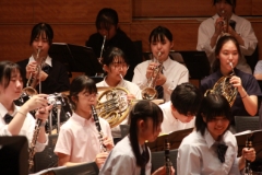 生活の中心ともなっている吹奏楽部での活動。この夏は、1年生として初めて千葉県の吹奏楽コンクールにも出場しました。