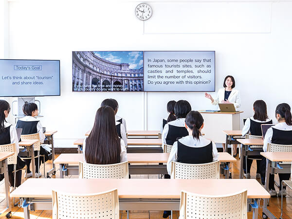 黒板の無い教室