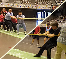 教員・保護者による綱引き