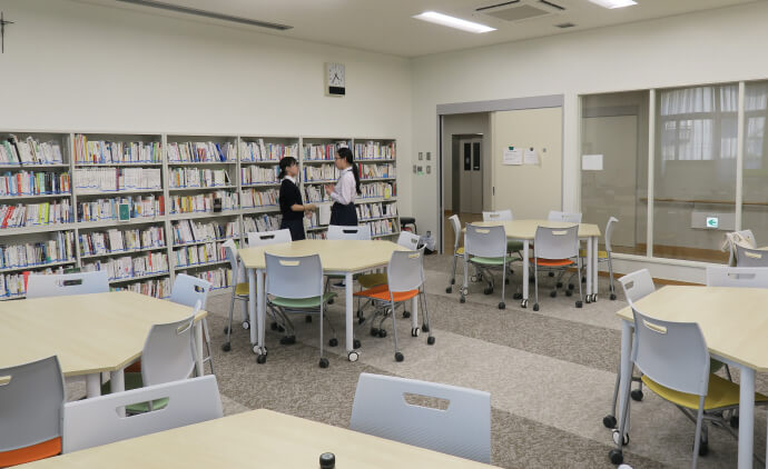 改装されたばかりのラーニング・コモンズ