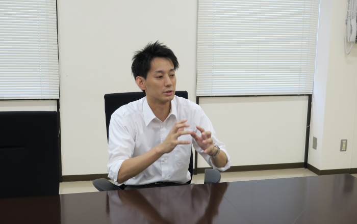 藤野晃司先生：中学校教諭（担当教科：数学）