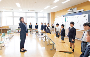 毎日のネイティヴによる授業