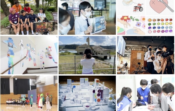 全学年各教科で生み出されるアウトプット作品の数々