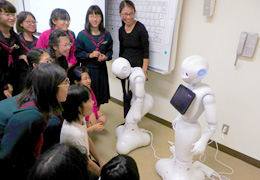ペッパー君を使ったプログラム学習