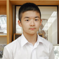 尾関 裕宜さん 中学1年生