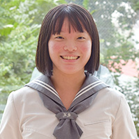鉄村 美友さん高校1年生