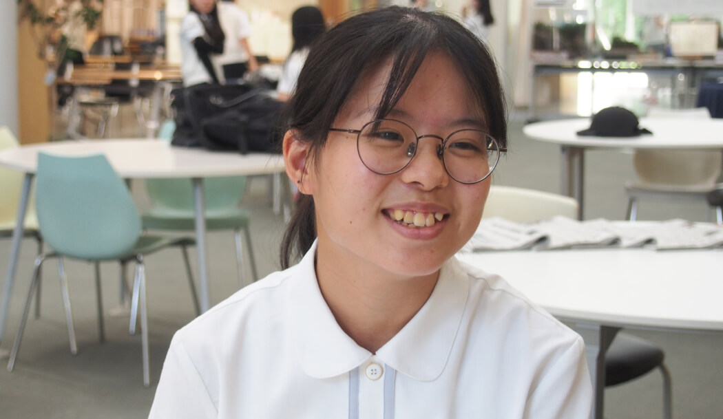 クラス担当ではない先生に質問しても答えてくれるので、勉強では困らないと語るS.Y.さん