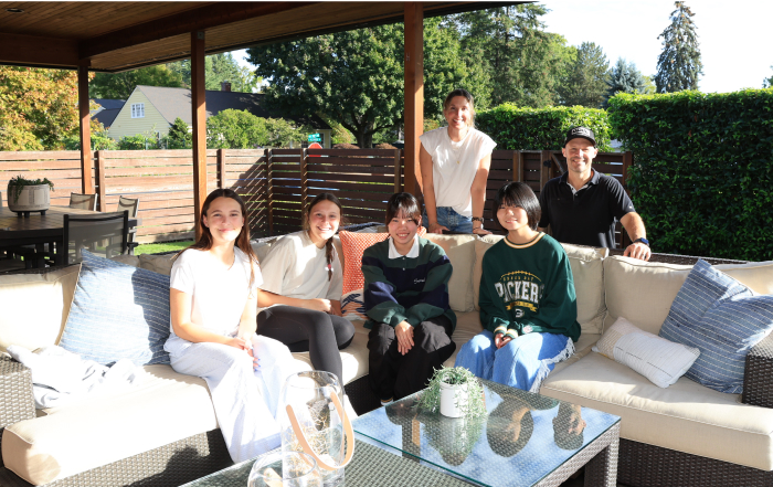 ホストファミリーとの思い出