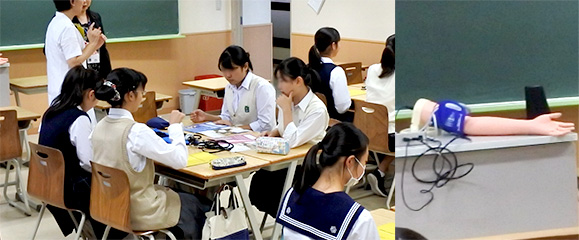 看護の模擬授業