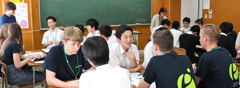 外国語の授業の様子 外国語の授業の様子