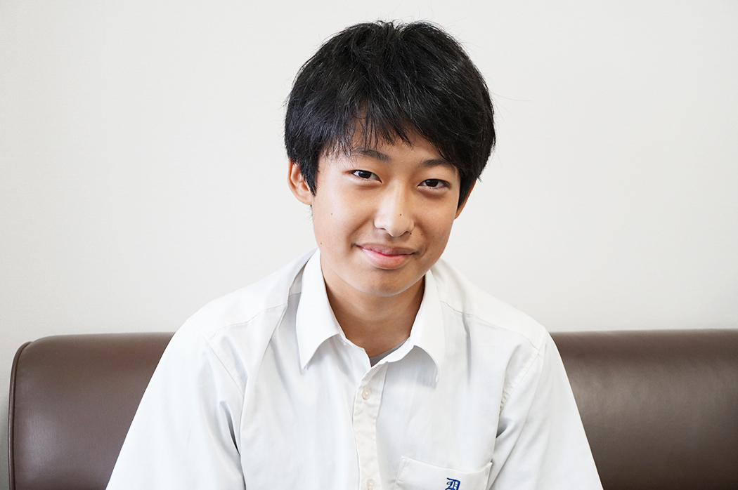 K.K.くん　ハンドボール部に所属しています