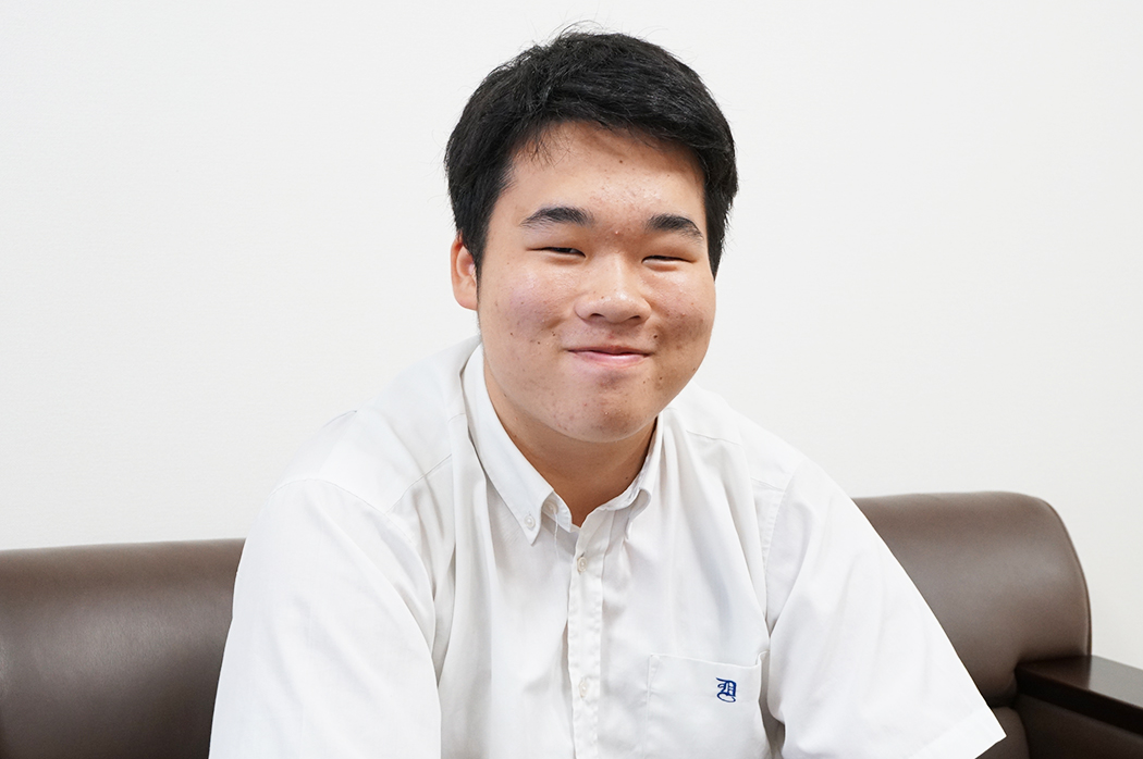 K.N.くん　医学部志望で柔道部に所属しています