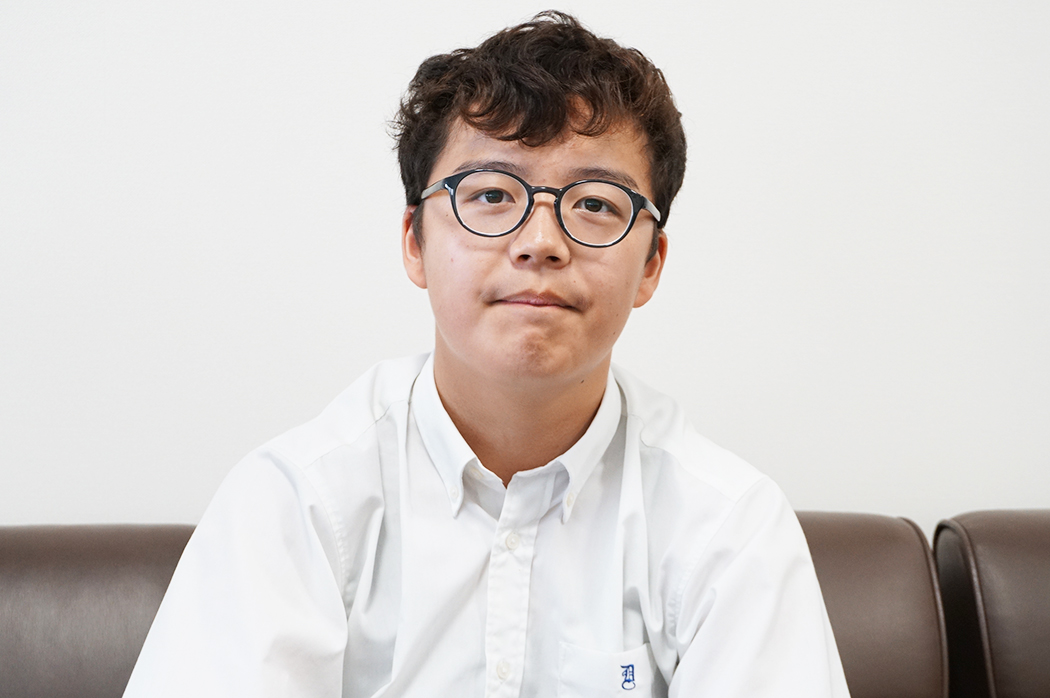 S.M.くん　アーチェリー部に所属しています