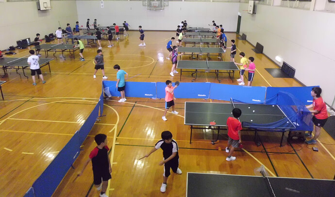 卓球部の合宿