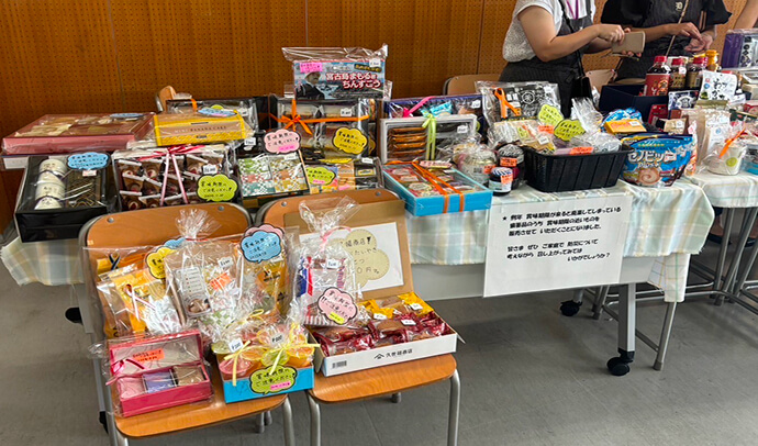 文化祭ではPTAでバザーも開催！