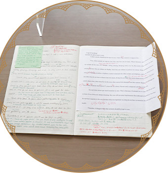 二重添削された高2生のノート