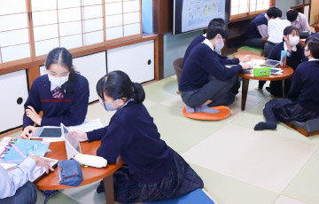 理数インターのようす