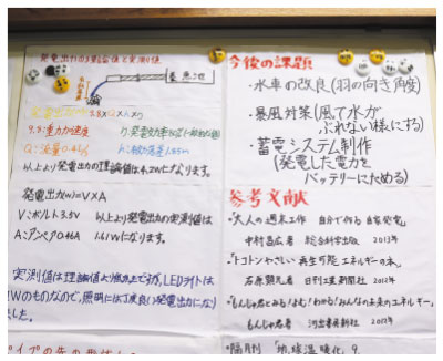 学業報告会での発表ポスター