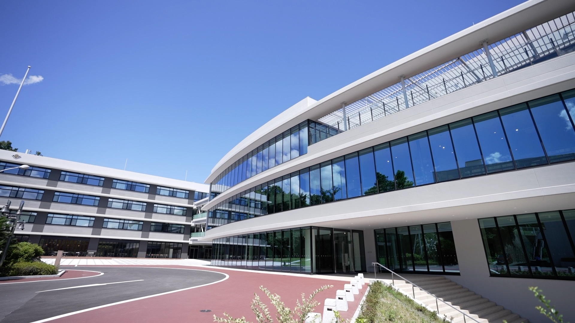 広大な敷地が魅力のキャンパス