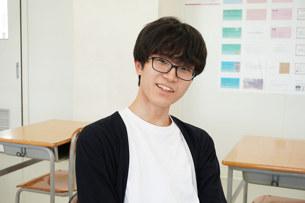 工学部航空宇宙工学科に合格した梶川さん