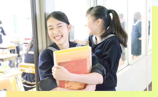 談笑する生徒たち 談笑する生徒たち