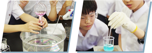 実験の様子