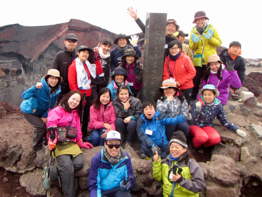 富士御来光登山