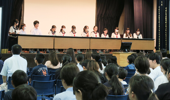 有志の生徒たち